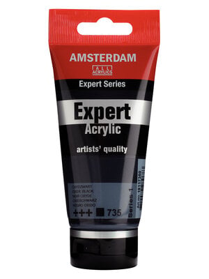 Amsterdam Expert Series Acrylverf - 75 ml - Oxydzwart 735
