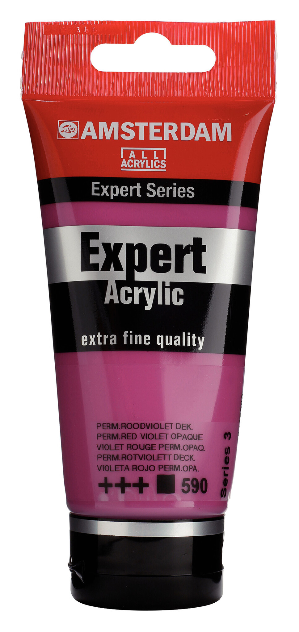 Royal Talens Amsterdam Expert Series Acrylverf Tube 75 ml - Permanentroodviolet Dekkend 590 afbeelding