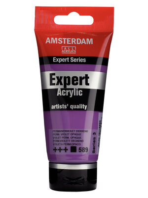 Royal Talens Amsterdam Expert Series Acrylverf Tube 75 ml - Permanentviolet Dekkend 589