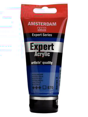 Royal Talens Amsterdam Expert Series Acrylverf Tube 75 ml - Phtaloblauw 570