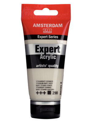 Royal Talens Amsterdam Expert Series Acrylverf Tube 75 ml - Titaanbuff Donker 290