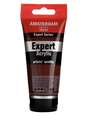 Amsterdam Expert Series Acrylverf - 75 ml - Transparantoxydbruin 426