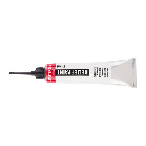 Royal Talens Amsterdam Reliëf Verf Tube 20 ml - Kleurloos 120