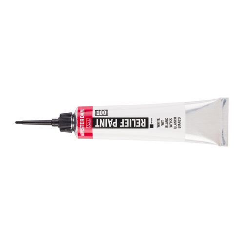 Royal Talens Amsterdam Reliëf Verf Tube 20 ml - Wit 100