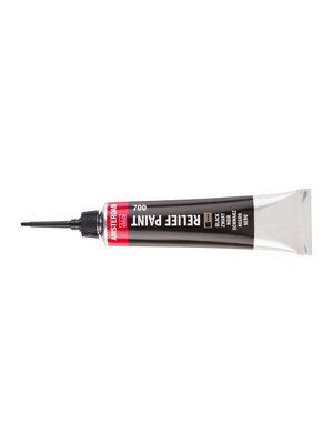 Royal Talens Relief Paint - 20 ml - Zwart 700