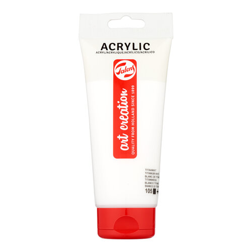 Royal Talens Talens Art Creation Acrylverf Tube 200 ml - Titaanwit 105