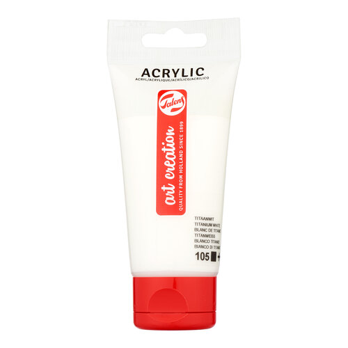 Royal Talens Talens Art Creation Acrylverf Tube 75 ml - Titaanwit 105