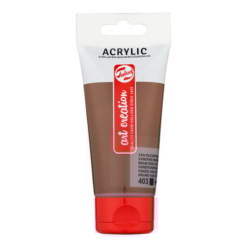 Royal Talens Talens Art Creation Acrylverf Tube 75 ml - Van Dijckbruin 403