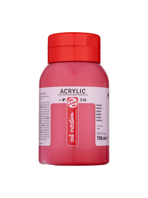Talens Art Creation Acrylverf - 750 ml - Karmijn 318