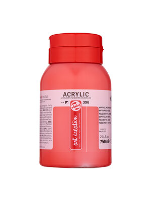 Talens Art Creation Acrylverf - 750 ml - Naftolrood Middel 396