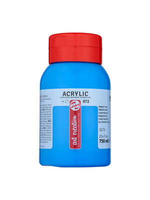 Royal Talens Talens Art Creation Acrylverf Pot 750 ml - Primaircyaan 572
