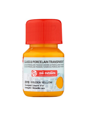 Talens Art Creation Glas & Porselein - 30 ml - Goudgeel 2010 - Transparant