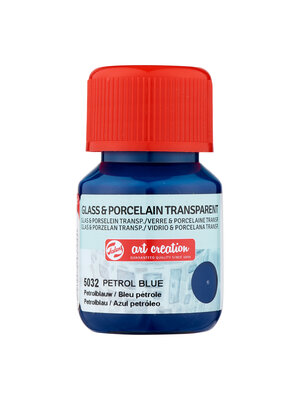 Talens Art Creation Glas & Porselein - 30 ml - Petrolblauw 5032 - Transparant