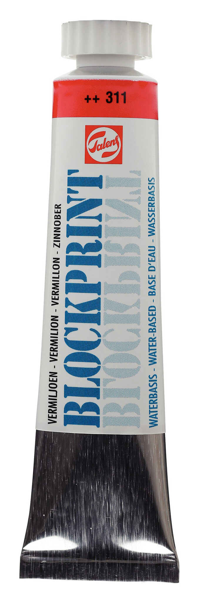 Talens Blockprint Tube 20 ml - Vermiljoen 311 afbeelding