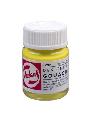Talens Gouache Extra Fine Quality Fles 16 ml - Citroengeel (Primair) 205