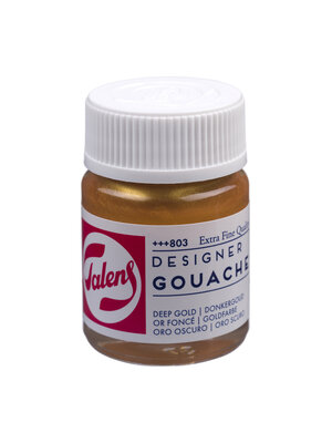 Talens Gouache Extra Fine Quality Fles 16 ml - Donkergoud 803