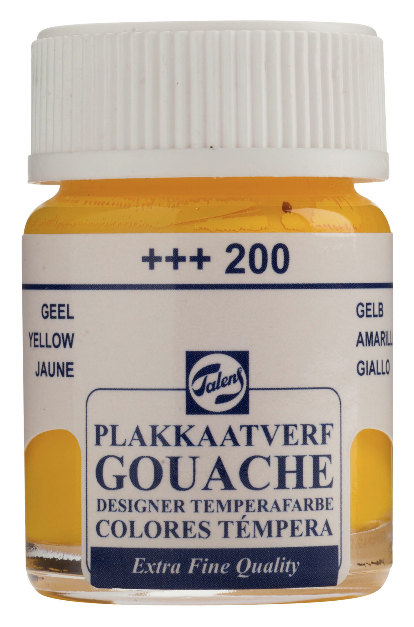 Talens Gouache Extra Fine Quality Fles 16 ml - Geel 200