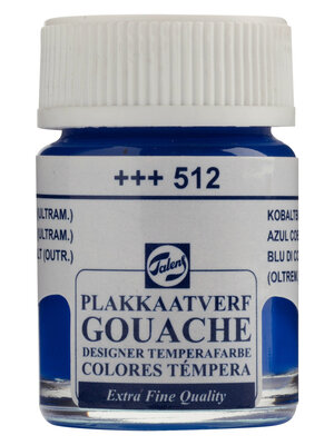 Talens Gouache Extra Fine - 16 ml - Kobaltblauw (Ultramarijn) 512