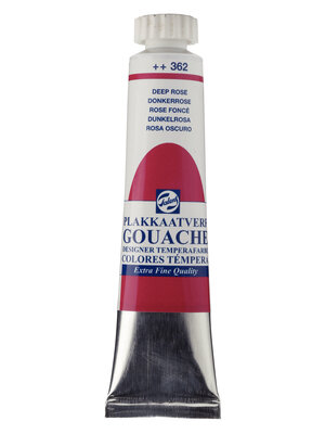 Talens Gouache Extra Fine Quality Tube 20 ml - Donkerroze 362