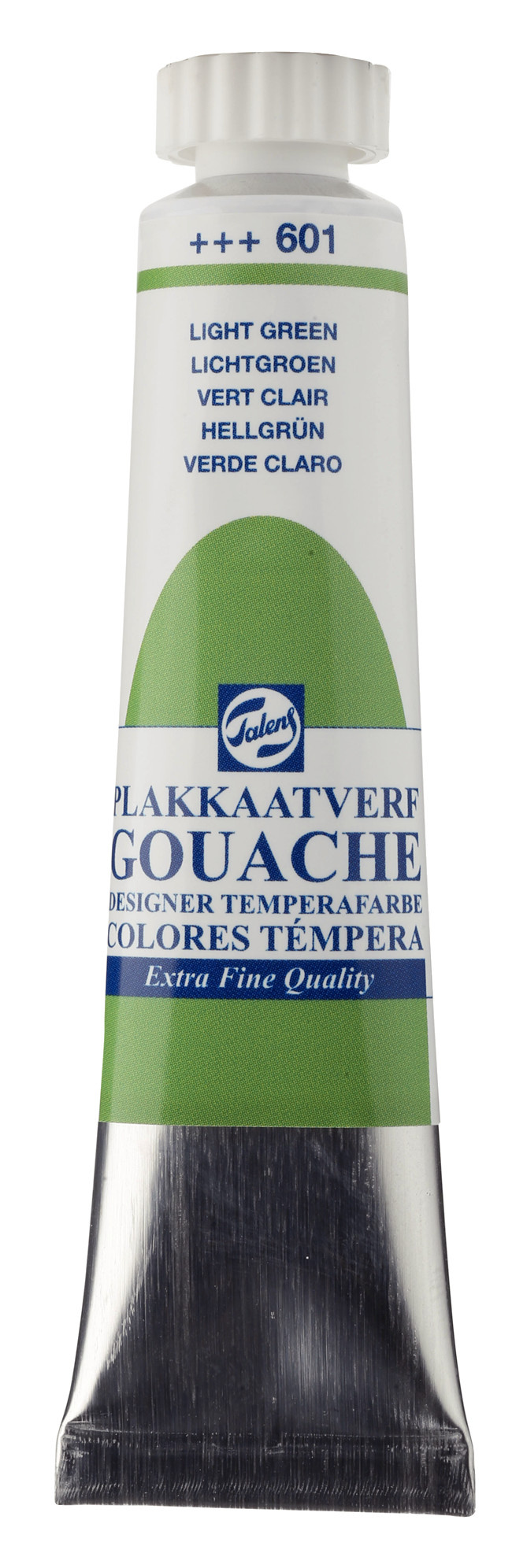 Talens Gouache Extra Fine Quality Tube 20 ml - Lichtgroen 601 afbeelding