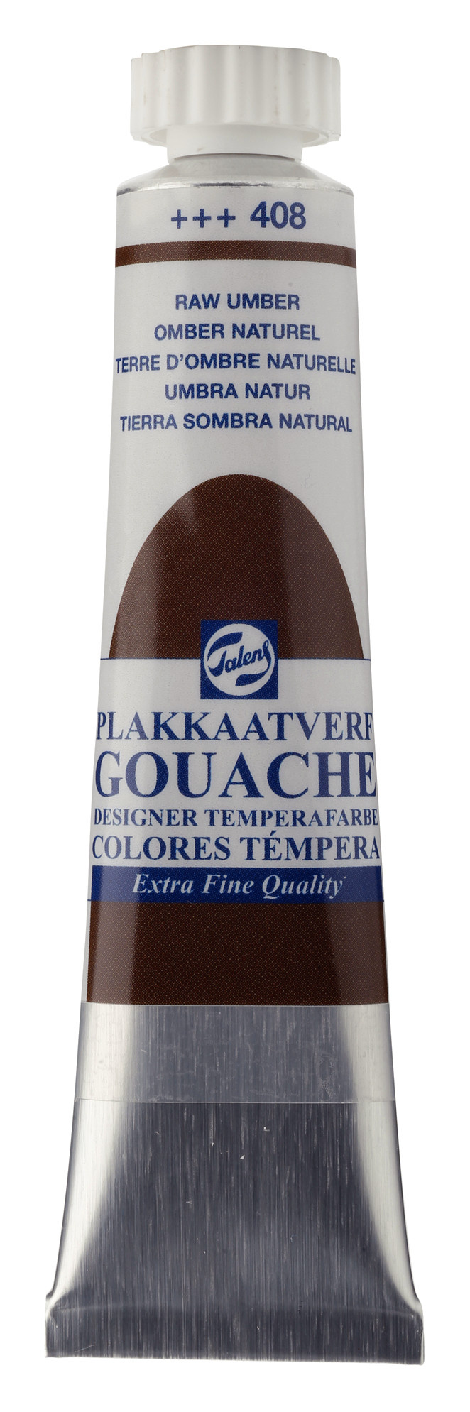 Talens Gouache Extra Fine Quality Tube 20 ml - Omber Naturel 408 afbeelding