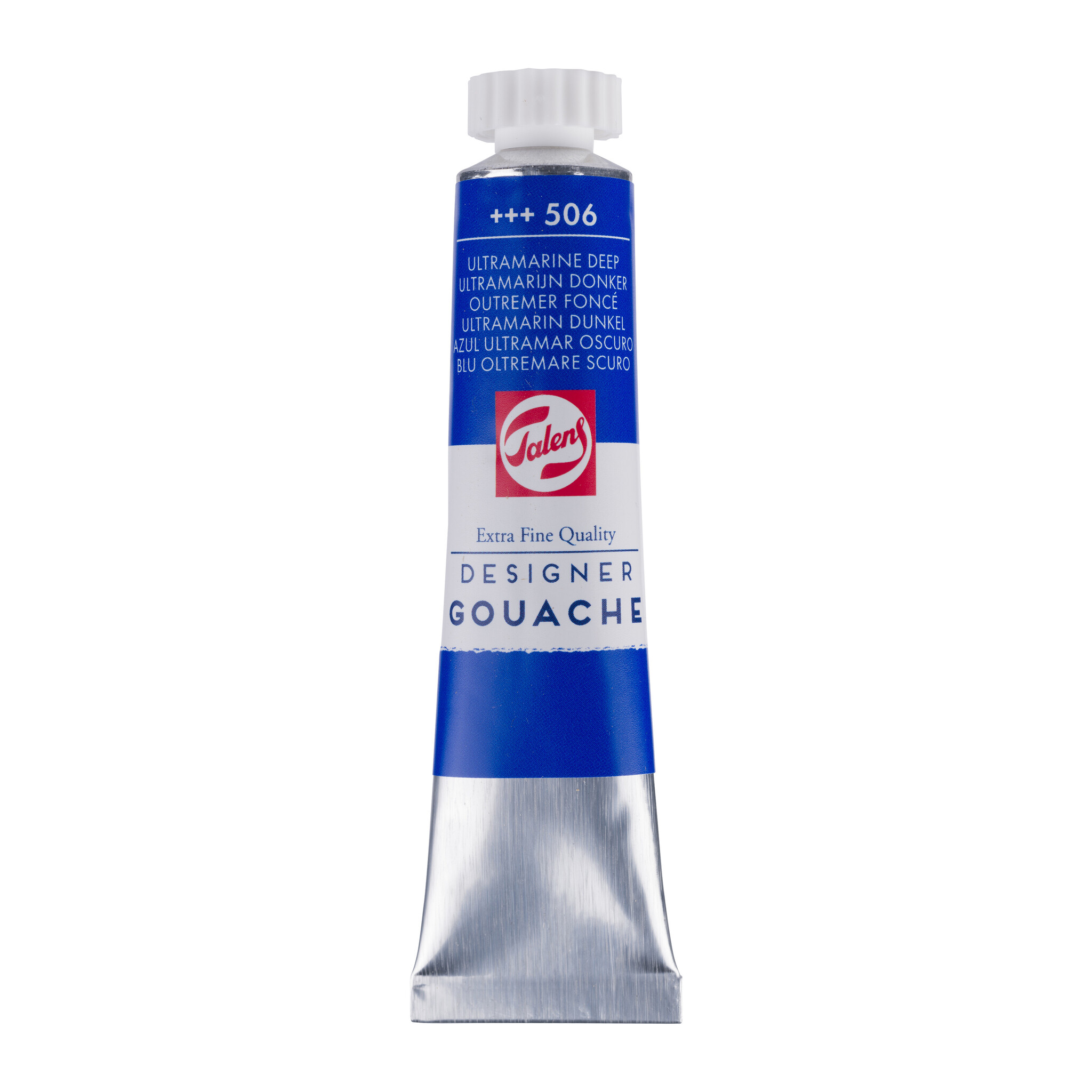 Talens Gouache Extra Fine Quality Tube 20 ml - Ultramarijn Donker 506 afbeelding