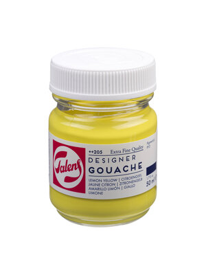 Talens Gouache Extra Fine - 50 ml - Citroengeel (Primair) 205