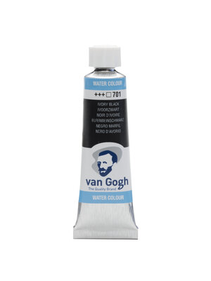 Van Gogh Aquarelverf - tube - Ivoorzwart 701