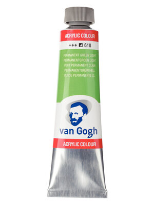 Van Gogh Acrylverf - 40 ml - Permanentgroen Licht 618