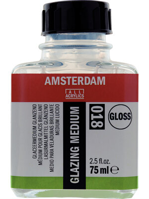 Amsterdam Glaceermedium - 75 ml - glanzend 018