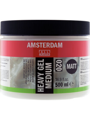 Amsterdam Heavy Gel medium - 500 ml - mat 020