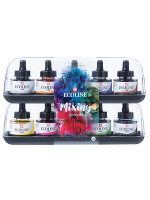 Ecoline Mixing Set - 10 x 30 ml Ecoline Mixing Set - 10 x 30 ml