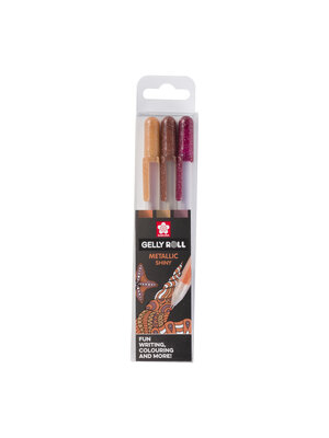 Sakura Gelly Roll Metallic Set - 3 Gelpennen - Nature