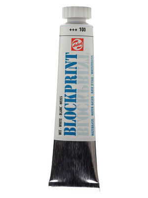 Talens Blockprint Tube 20 ml - Wit 100
