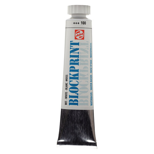Talens Blockprint Tube 20 ml - Wit 100
