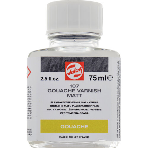 Talens Plakkaatverfvernis Mat 107 - 75 ml