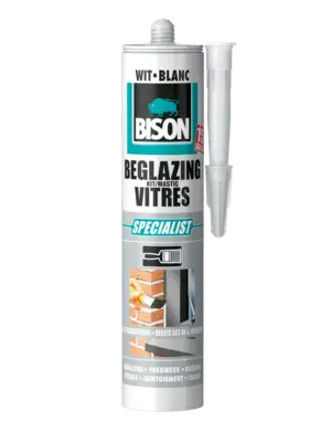Bison Beglazingskit Bruin