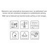 Bokmerk Muurverf Extramat - Dark Coffee