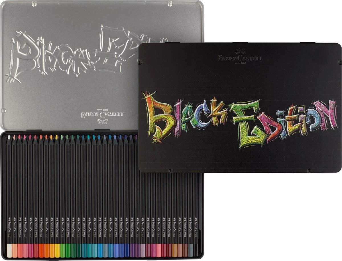 Faber Castell Black Edition Kleurpotloden - 36 stuks afbeelding