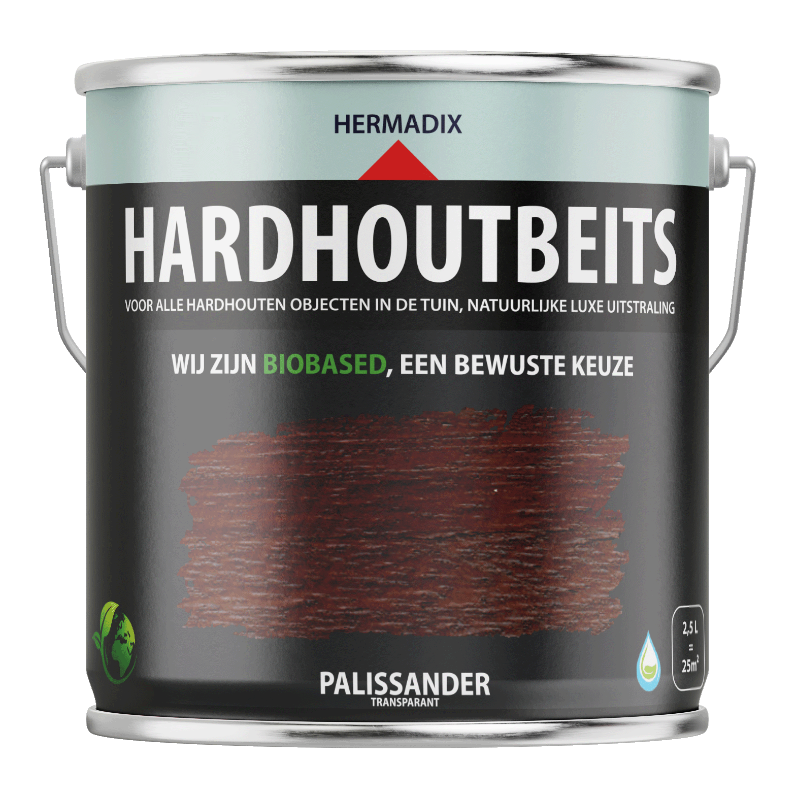 Hermadix Hardhoutbeits - 2,5 liter