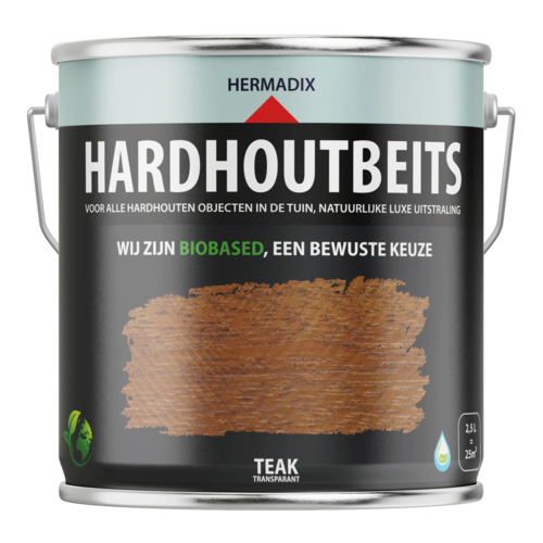 Hermadix Hardhoutbeits - 2,5 liter