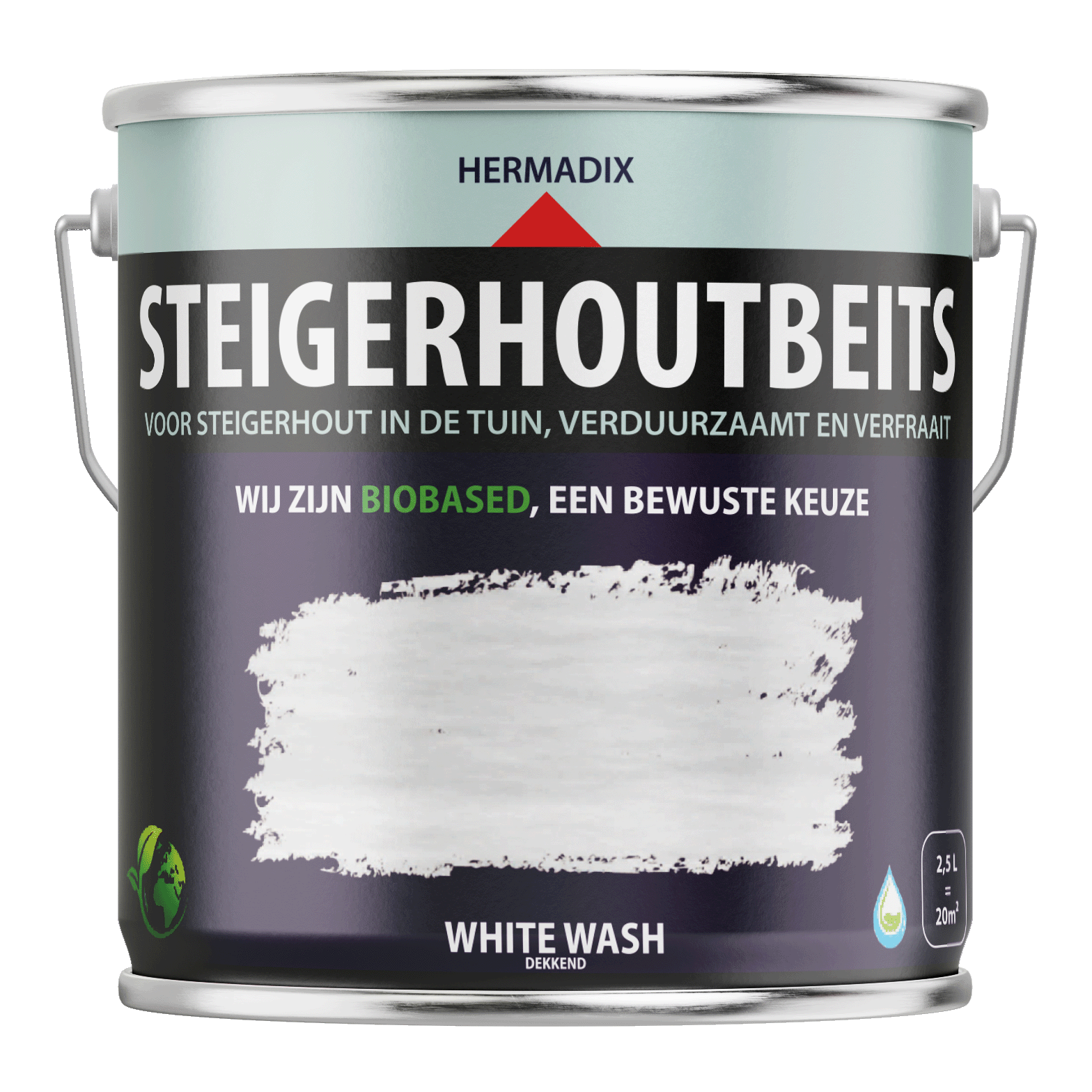 Hermadix Steigerhoutbeits - White Wash