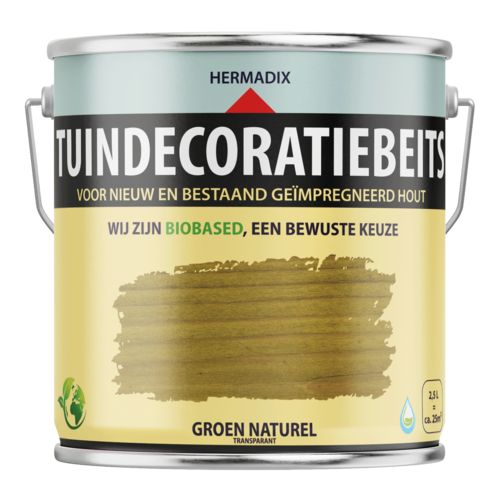 Hermadix Tuindecoratiebeits Transparant - 2,5 liter