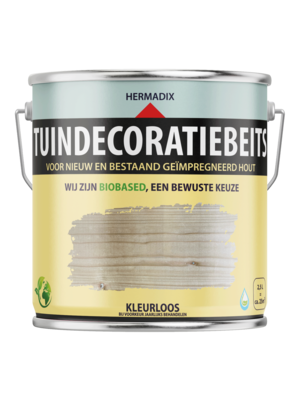 Hermadix Tuindecoratiebeits Transparant - 2,5 liter