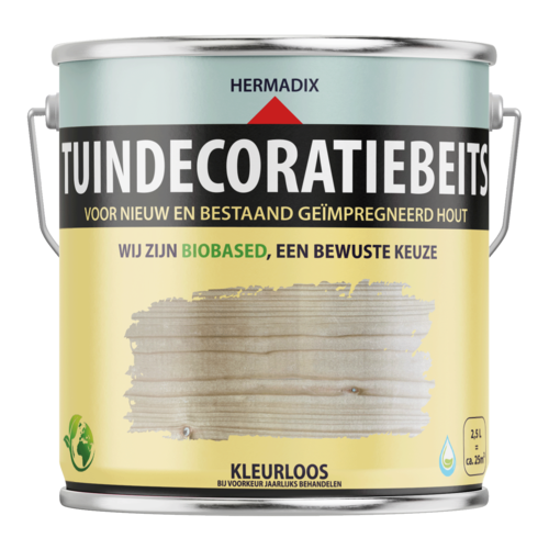 Hermadix Tuindecoratiebeits Transparant - 2,5 liter