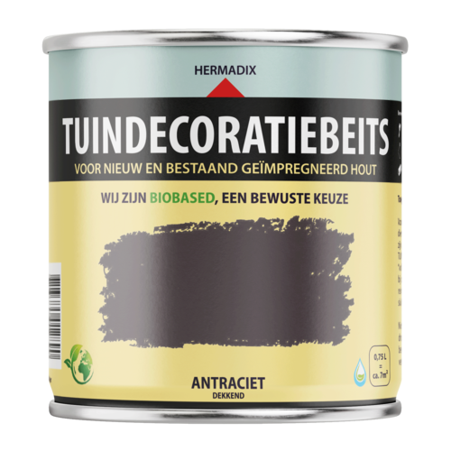 Hermadix Tuindecoratiebeits Dekkend - 750 ml