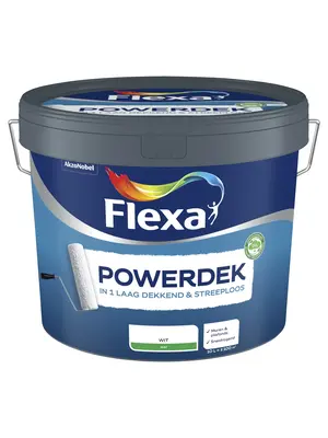 Flexa Powerdek Muren & Plafonds - Wit