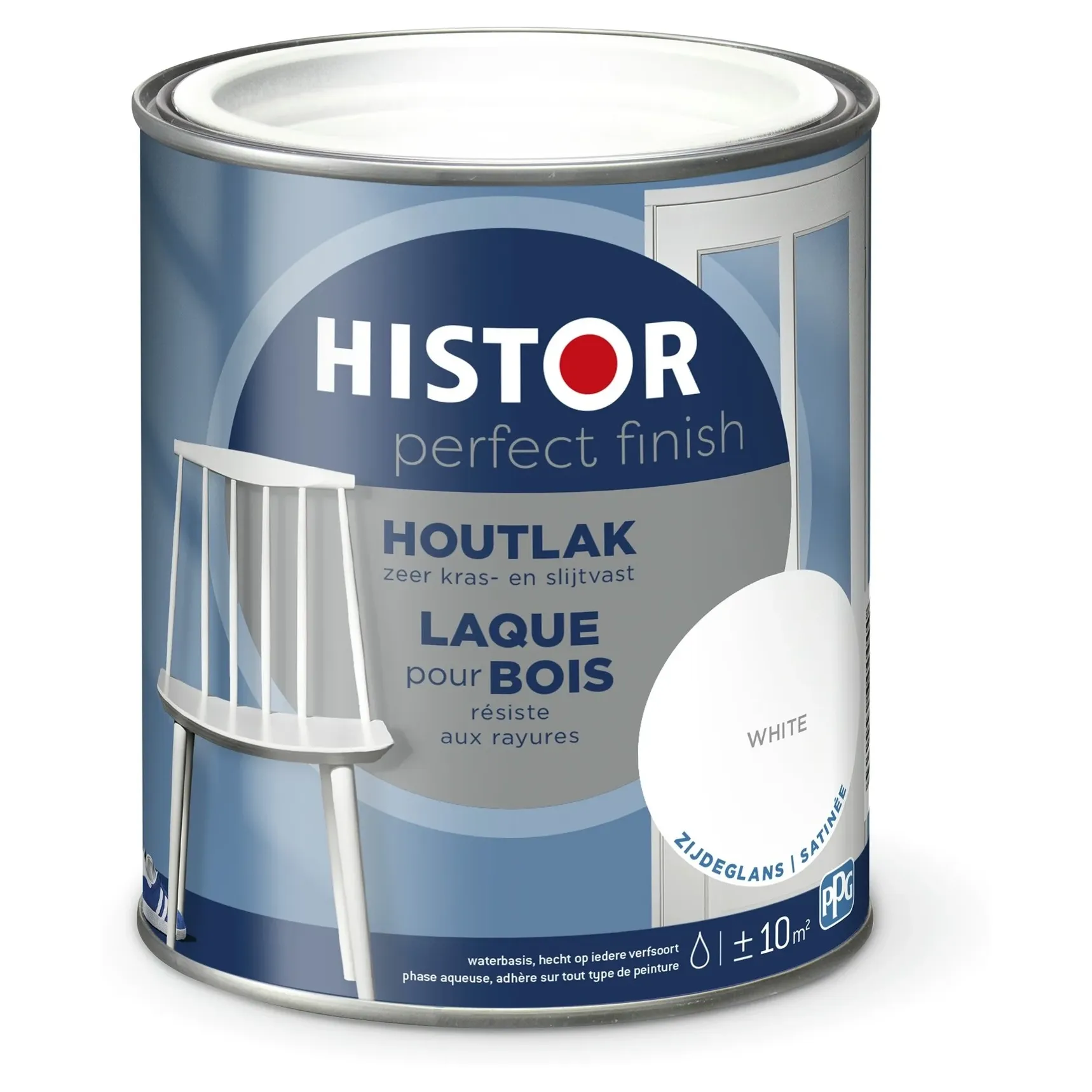 Histor Perfect Finish Houtlak Zijdeglans - Wit