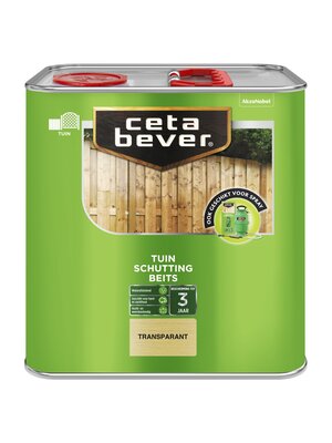 Cetabever Schuttingbeits Zijdeglans - Transparant - 2,5 liter