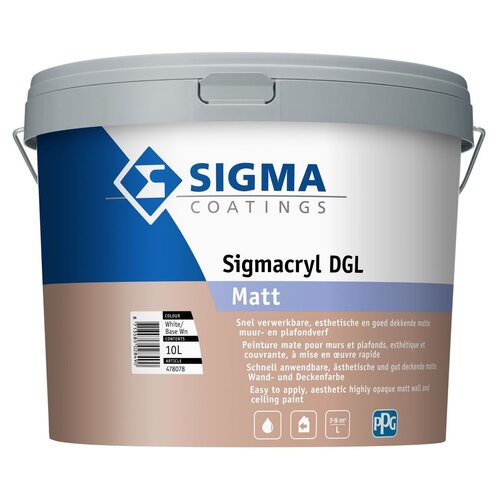 Inhoud: 10 liter, Kleur: Wit Inhoud: 10 liter, Kleur: Wit